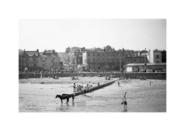 Vintage photograph Ryde Esplanade Isle Of Wight
