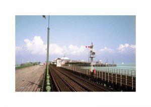 Vintage Photograph of Ryde Pier Isle Of Wight