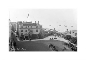 Vintage photograph of The Pier Gates Ryde Isle Of Wight