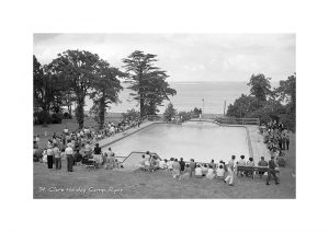 Vintage photograph of St Clare Holiday Camp Ryde Isle Of Wight