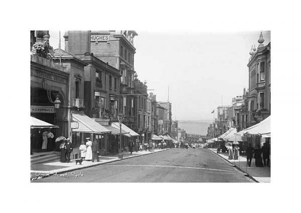 Vintage photograph of Union Street Ryde Isle Of Wight