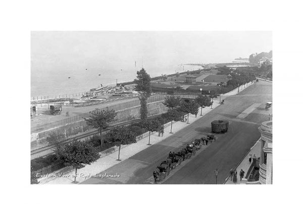 vintage photograph Eastern View of Ryde Esplanade Isle of Wight