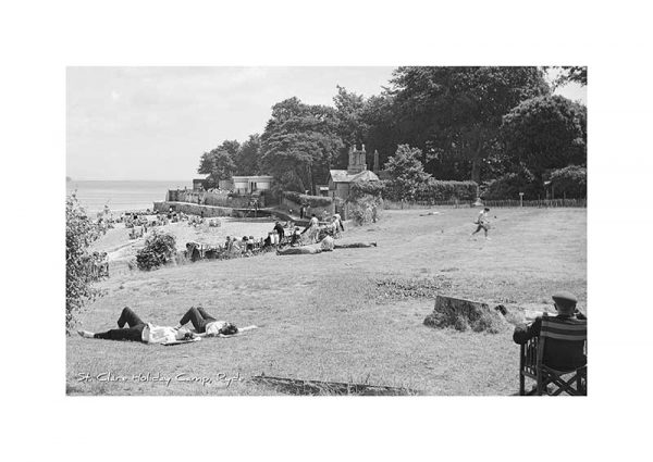 Vintage Photograph of St Clare holiday Camp Ryde Isle Of Wight