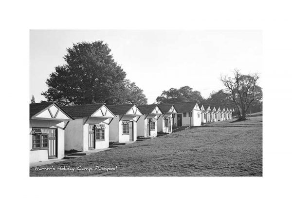 Vintage photograph of Warners Holiday Camp Puckpool Isle of Wight