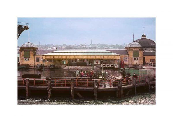 Vintage photograph The Pier head ryde Isle Of Wight