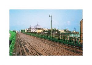 Vintage photograph Ryde Pier Isle Of Wight