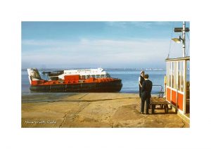 Vintage photograph Hovercraft Ryde Isle Of Wight