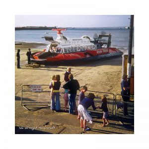 Vintage photograph Hovercraft Isle Of Wight