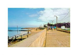 Vintage photograph Ryde Beach Isle Of Wight