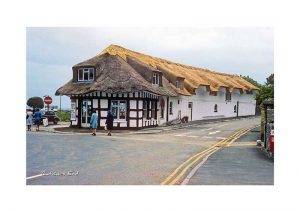 vintage photograph of Thatchers End Ryde Isle Of Wight