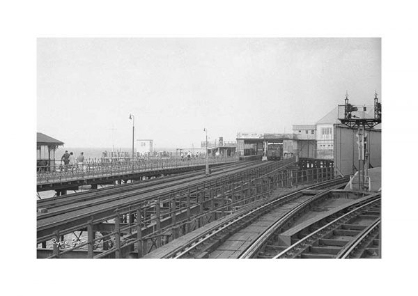 Vintage photograph Ryde Pier Isle Of Wight