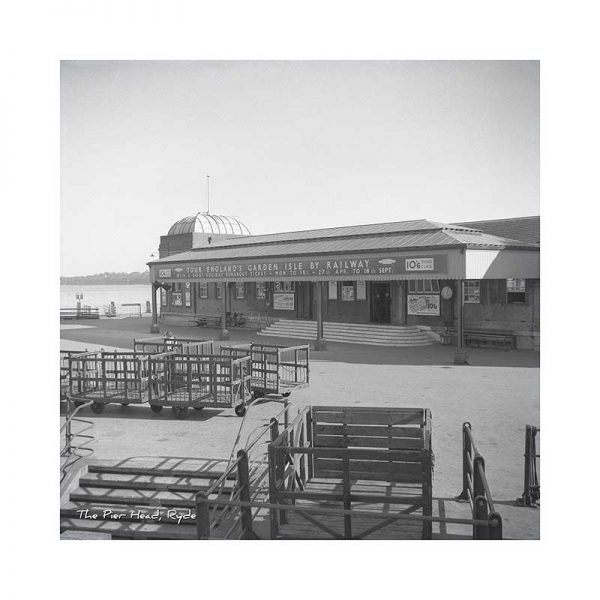 Vintage photograph Ryde Pier Head Isle Of Wight