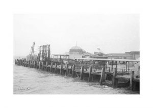 Vintage photograph Ryde Pier Head Isle Of Wight