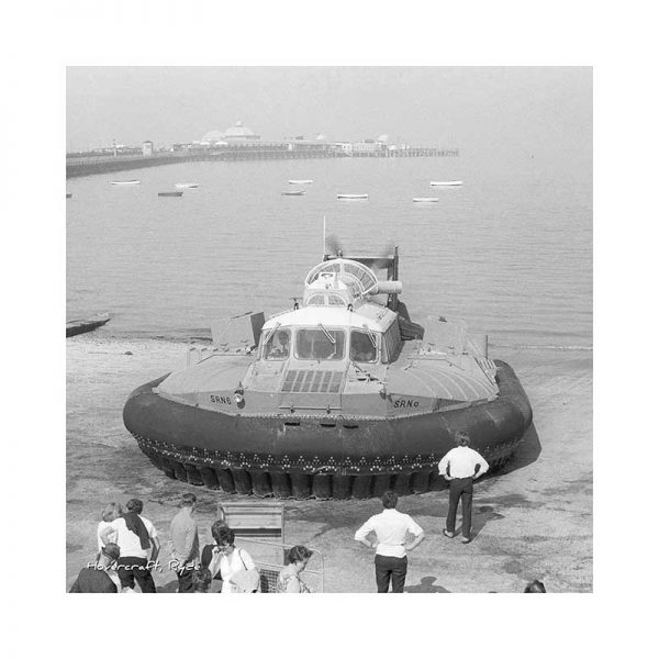 Vintage photograph Hovercraft Isle Of Wight