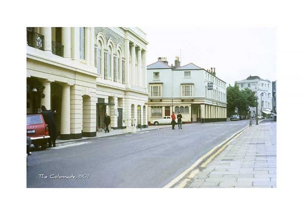 Vintage photograph The colonnade Ryde Isle Of Wight