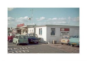 Vintage photograph Hovercraft Terminal Ryde Isle Of Wight