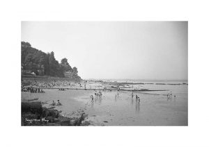 Vintage photograph Seagrove Bay Seaview Isle Of Wight