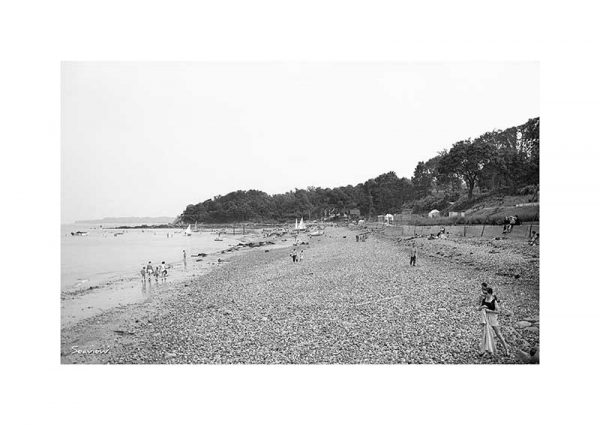 Vintage photograph Seagrove Bay Seaview Isle Of Wight