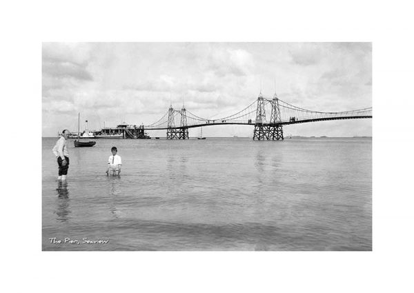 Vintage photograph The Pier Seaview Isle Of Wight