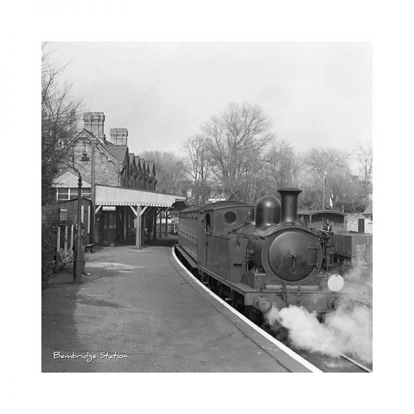 Vintage photograph Bembridge Station Isle Of Wight