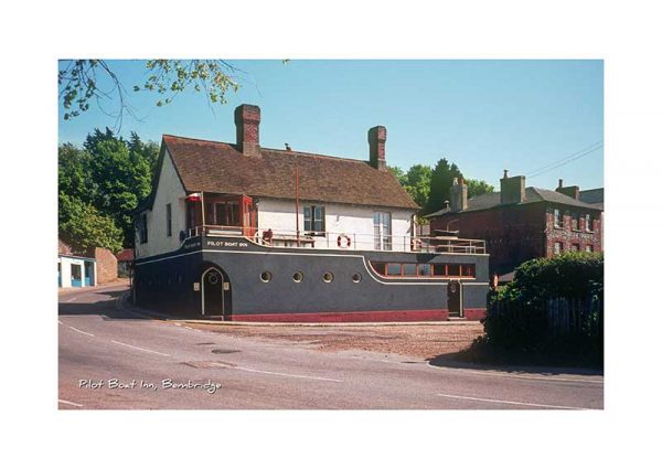 Vintage photograph Pilot Boat Inn Bembridge Isle Of Wight