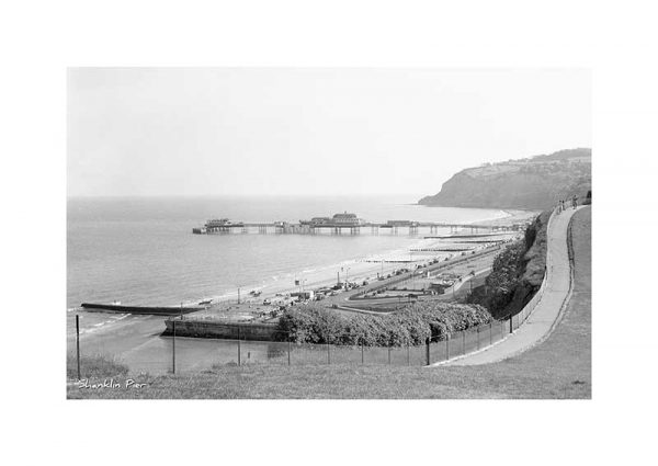 Vintage photograph of Shanklin Pier Isle Of Wight