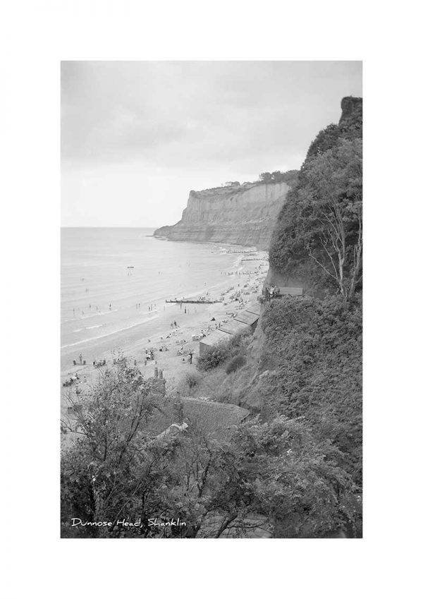Vintage photograph Dunnose Head Shanklin Isle Of Wight