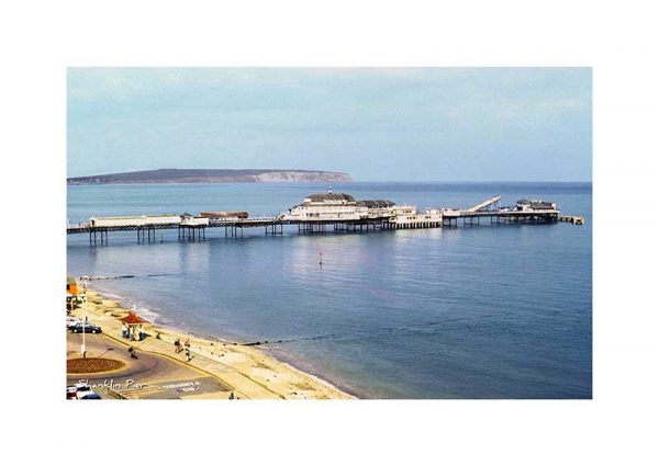 Vintage photograph of Shanklin Pier Isle Of Wight
