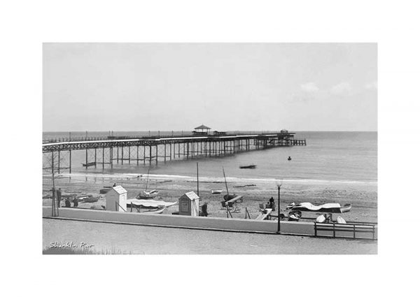 Vintage photograph of Shanklin Pier Isle Of Wight