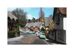 Vintage photograph of Shanklin Old village Isle Of wight