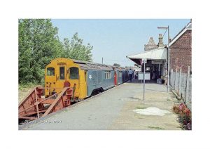 Vintage photograph Shanklin Station Isle Of Wight