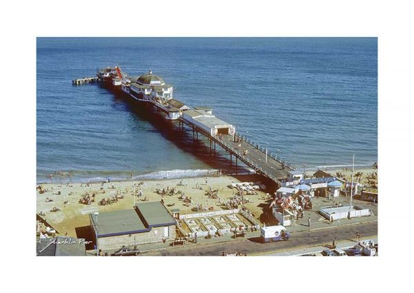 Vintage photograph Shanklin Pier Isle Of Wight