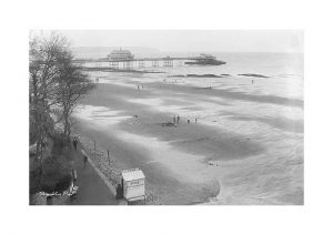 Vintage photograph Shanklin Pier Isle Of Wight