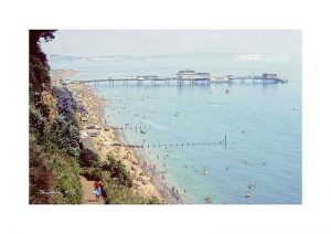 Vintage photograph Shanklin Pier Isle Of Wight