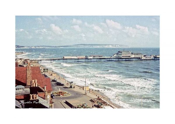 Vintage photograph Shanklin Pier Isle Of Wight