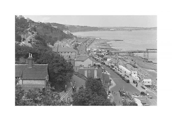 Vintage photograph Shanklin Isle Of Wight