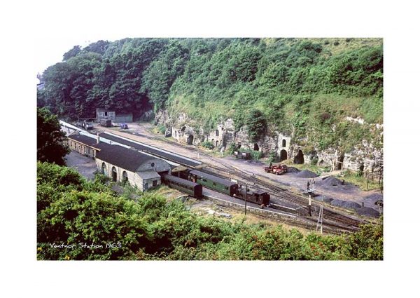 Vintage photograph Ventnor Station Isle Of Wight