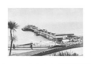 Vintage photograph Ventnor Pier Isle Of Wight