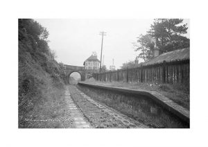 Vintage photograph St Lawrence Station Ventnor Isle Of Wight