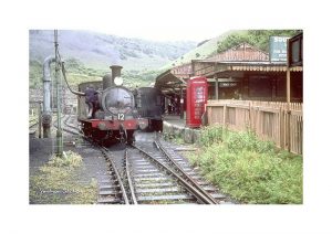 Vintage photograph Ventnor Station Isle Of Wight