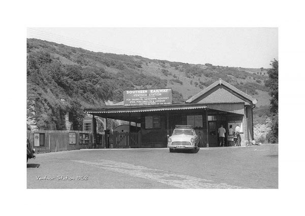 Vintage photograph Ventnor Station Isle Of Wight