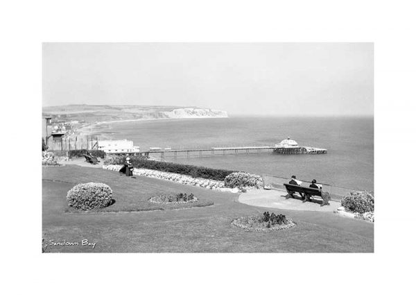 Vintage photograph Sandown Isle Of Wight