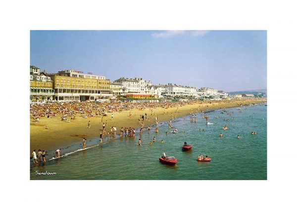 Vintage photograph Sandown Isle Of Wight