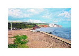 Vintage photograph Yaverland Isle Of Wight