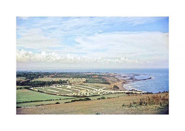 Vintage photograph Whitecliff Bay Isle Of Wight