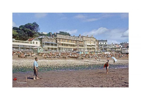 Vintage photograph Sandown Isle Of Wight