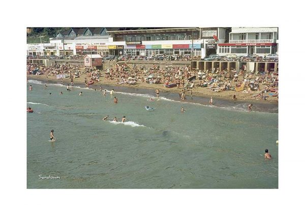 Vintage photograph Sandown Isle Of Wight