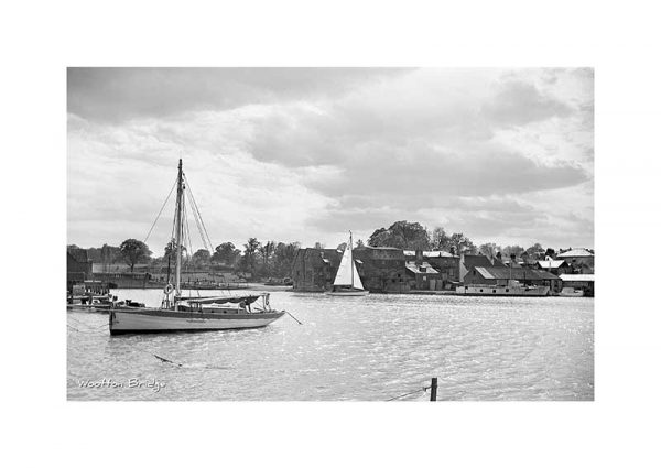 Vintage Photograph Wootton Bridge Isle Of wight