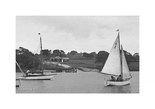 Vintage Photograph Fishbourne Isle Of wight