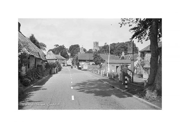 Vintage photograph Godshill Isle Of Wight